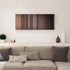 Rear Window canvas print in living room - film wall decor