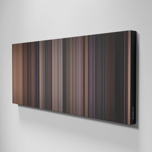 Side view of Buff's of Rear Window Frome on the wall