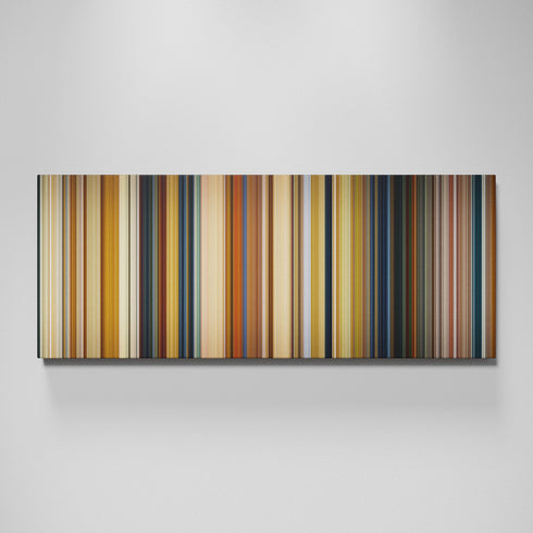 Paddington 2 movie canvas wall art - color palette print