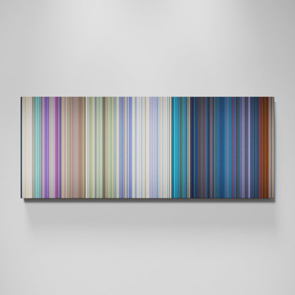 Robin Hood movie canvas wall art - color palette print
