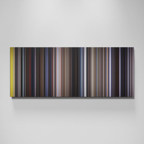 Doctor Zhivago movie canvas wall art - color palette print