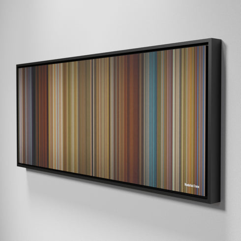 Wanderlust movie canvas art - framed wall print