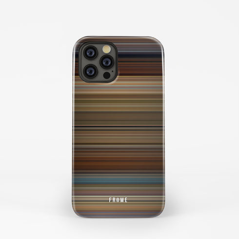 Front view of wanderlust Frome Snap phone case