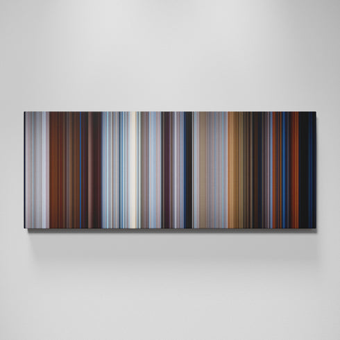 Always movie canvas wall art - color palette print