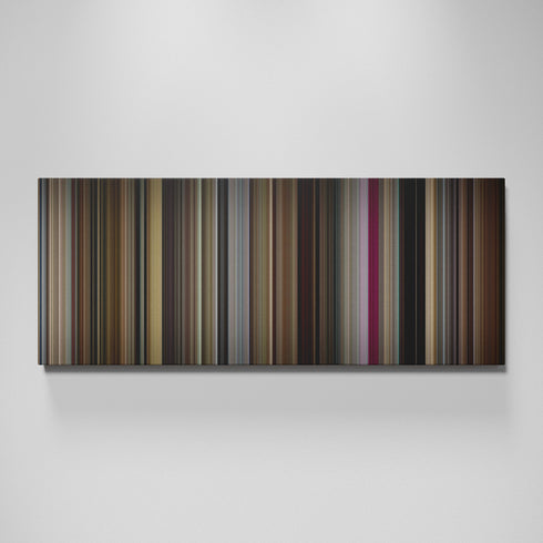 The Goodbye Girl movie canvas wall art - color palette print