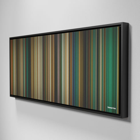 Side view of Framed Buff's of Catwoman Frome on the wall