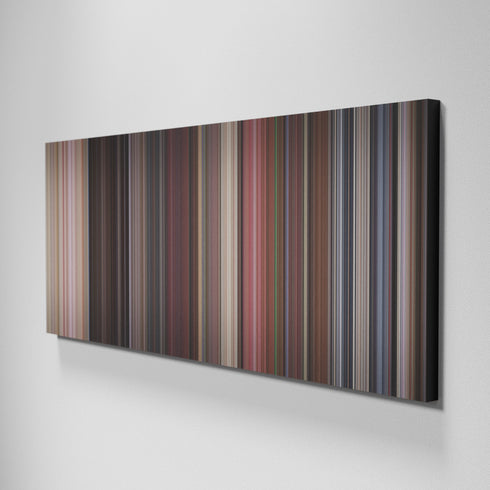 Side view of Basic of Adventures in Babysitting Frome on the wall