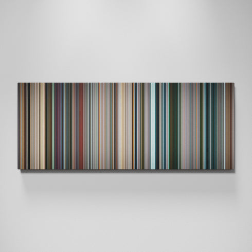 Star Trek movie canvas wall art - color palette print