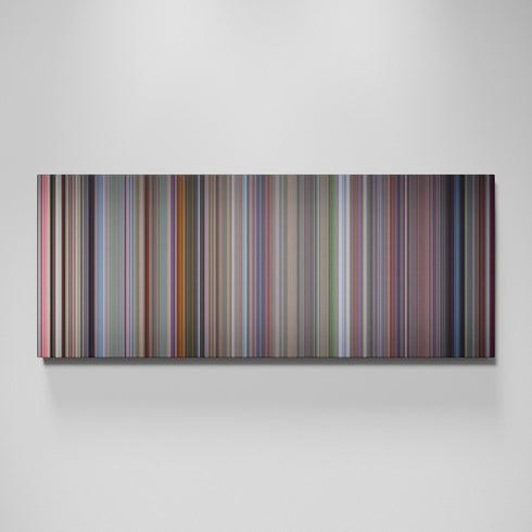 Women on the Verge of a Nervous Breakdown movie canvas wall art - color palette print