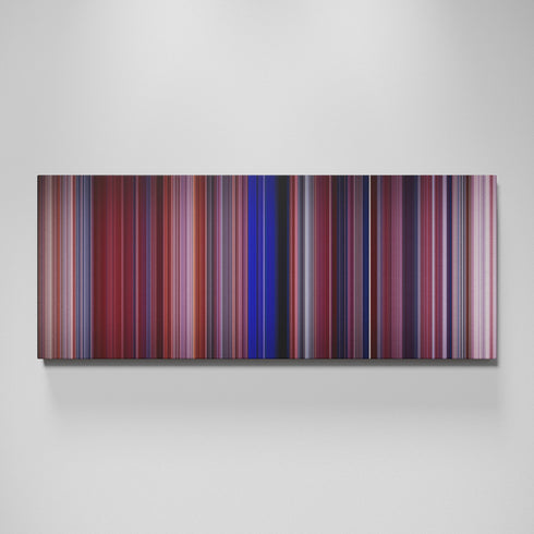 Vanilla Sky movie canvas wall art - color palette print