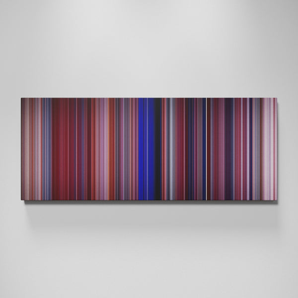 Vanilla Sky movie canvas wall art - color palette print