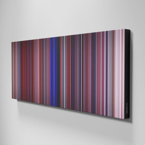 Side view of Buff's of Vanilla Sky Frome on the wall