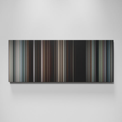 The Great Escape movie canvas wall art - color palette print