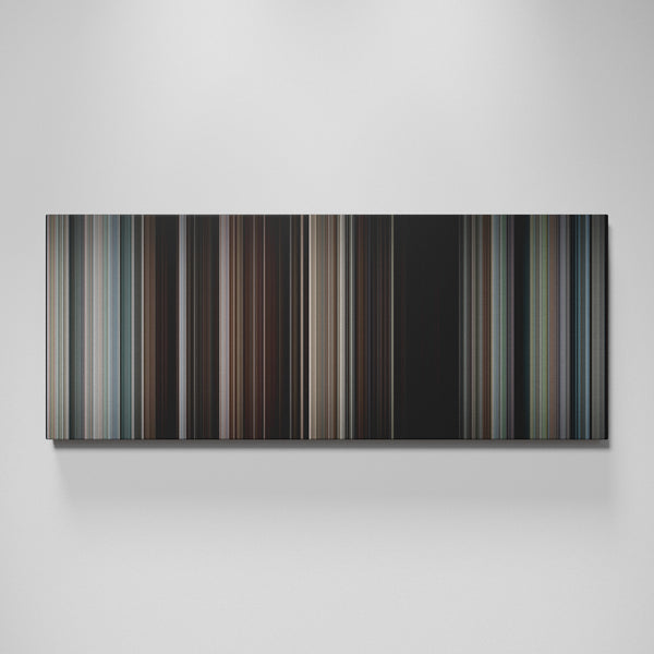 The Great Escape movie canvas wall art - color palette print