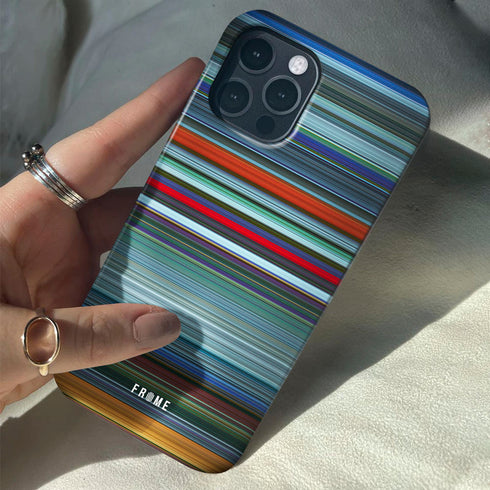 atomic blonde Frome phone case when holding in hands