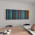 Atomic Blonde canvas wall art in kitchen - movie decor