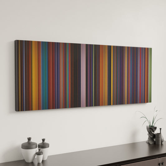 Minimal interior design with The Secret of NIMH Frome on the wall