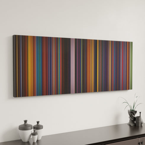 The Secret of NIMH canvas art in modern interior - movie color palette
