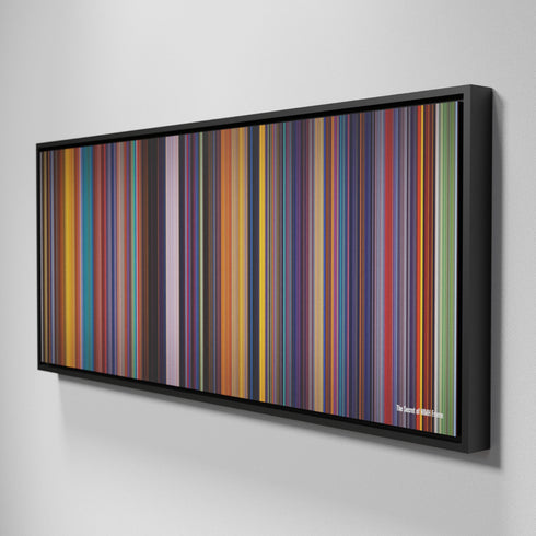 Side view of Framed Buff's of The Secret of NIMH Frome on the wall