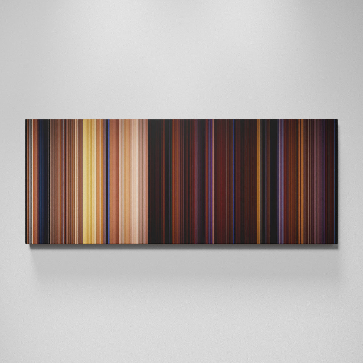 Buffy the Vampire Slayer: Once More, With Feeling movie canvas wall art - color palette print