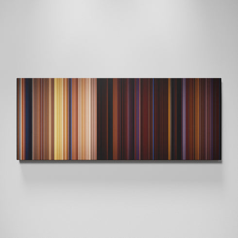 Buffy the Vampire Slayer: Once More, With Feeling movie canvas wall art - color palette print