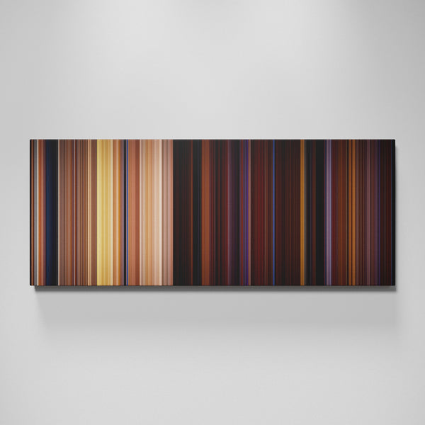 Buffy the Vampire Slayer: Once More, With Feeling movie canvas wall art - color palette print