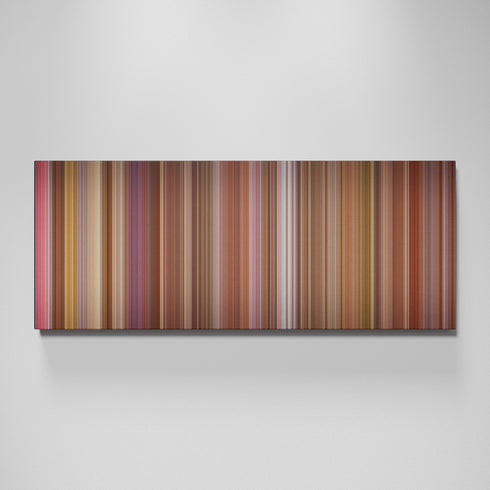 My Best Friend's Wedding movie canvas wall art - color palette print