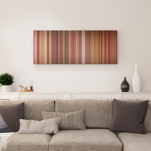 My Best Friend's Wedding canvas print in living room - film wall decor
