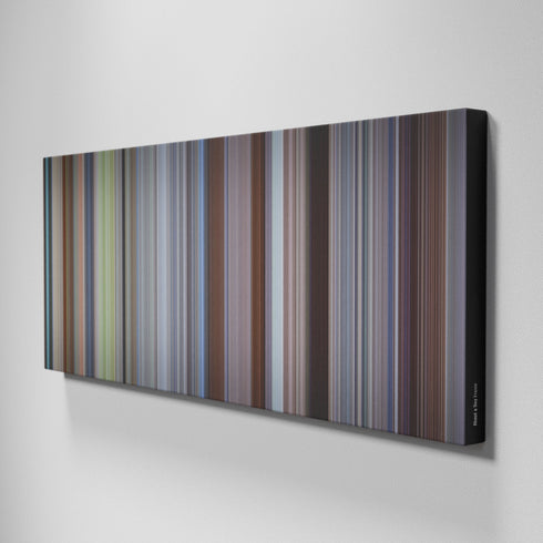 Side view of Buff's of About a Boy Frome on the wall