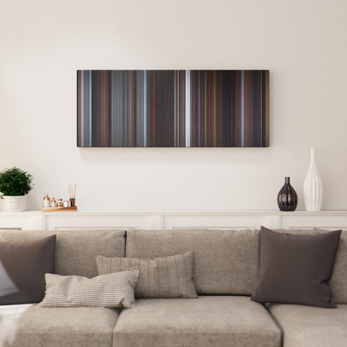 The King's Speech canvas print in living room - film wall decor