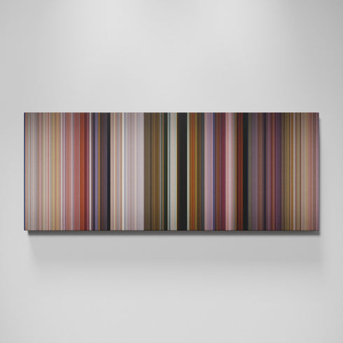 Beautiful Thing movie canvas wall art - color palette print