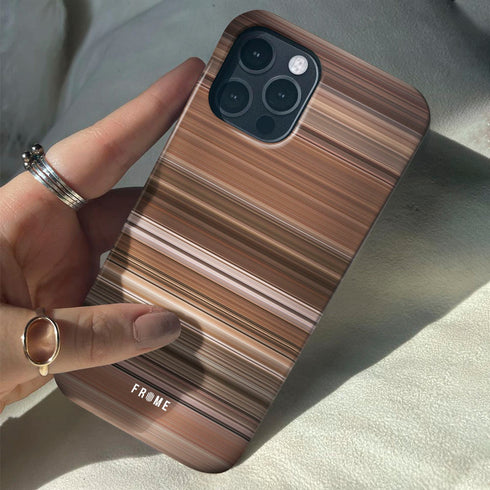 before sunset Frome phone case when holding in hands