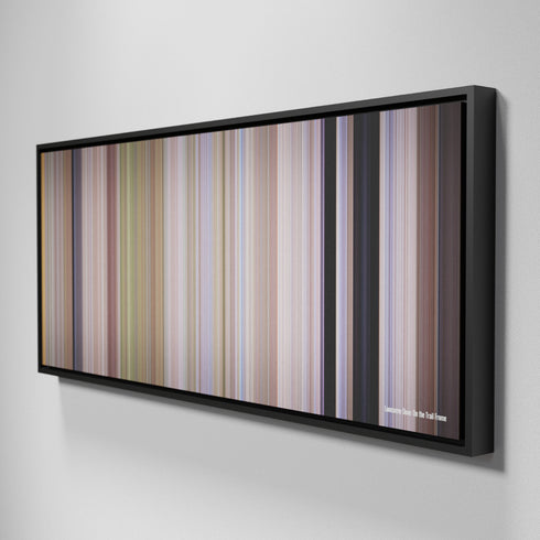 Side view of Framed Buff's of Lonesome Dove: On the Trail Frome on the wall