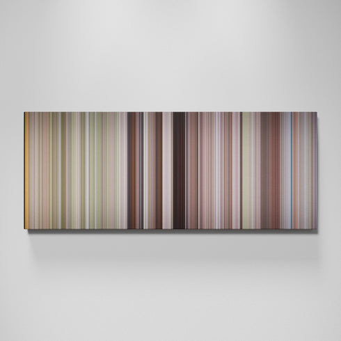 Lonesome Dove: The Plains movie canvas wall art - color palette print