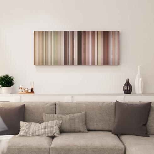 Lonesome Dove: The Plains canvas print in living room - film wall decor