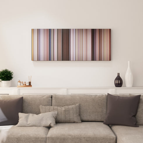 Lonesome Dove: Return canvas print in living room - film wall decor