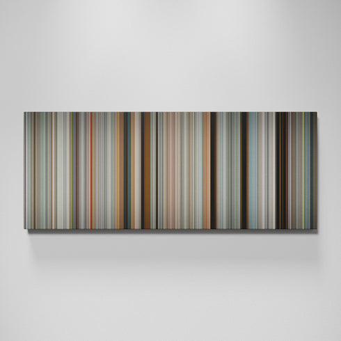The Other Guys movie canvas wall art - color palette print