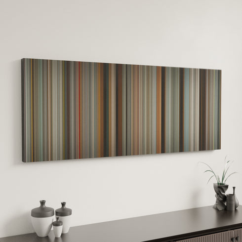 The Other Guys canvas art in modern interior - movie color palette