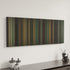Colossal canvas art in modern interior - movie color palette