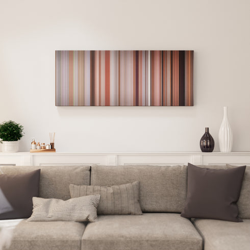 Living room interior with Office Space Frome on the wall