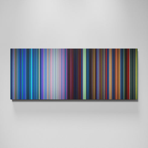 Fantasia 2000 movie canvas wall art - color palette print