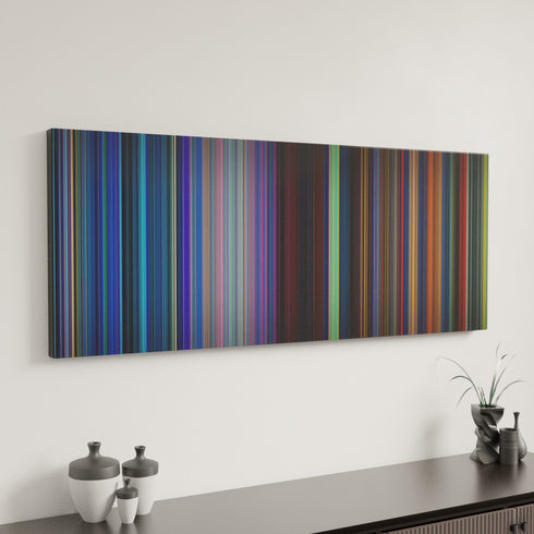 Fantasia 2000 canvas art in modern interior - movie color palette