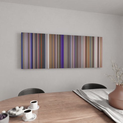 Kitchen with Black Is King Frome on the wall