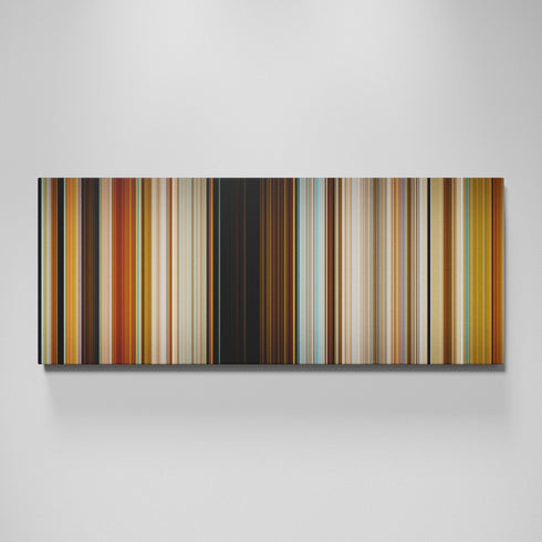 Revenge movie canvas wall art - color palette print