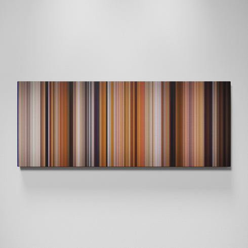 Volver movie canvas wall art - color palette print