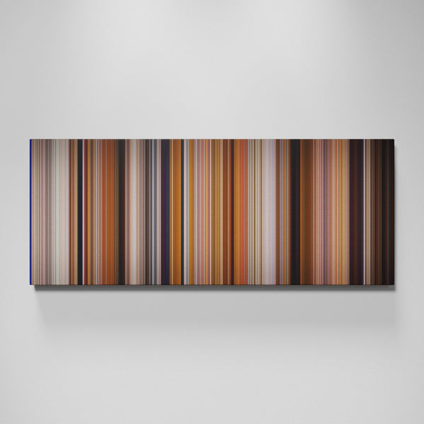 Volver movie canvas wall art - color palette print