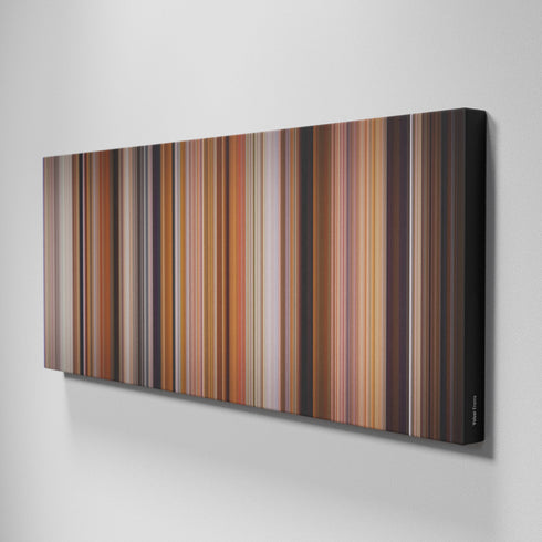 Side view of Buff's of Volver Frome on the wall