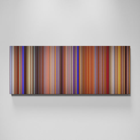 All About My Mother movie canvas wall art - color palette print
