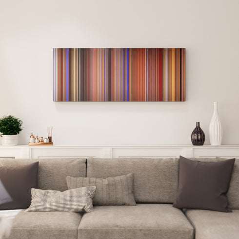 Living room interior with All About My Mother Frome on the wall