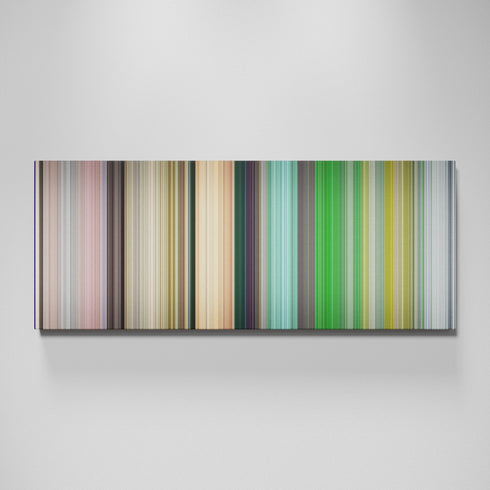 House of Flying Daggers movie canvas wall art - color palette print
